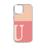 Slim Protection Case［ Original - initial two tone - U pink ］