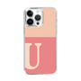 Slim Protection Case［ Original - initial two tone - U pink ］