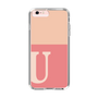 Slim Protection Case［ Original - initial two tone - U pink ］