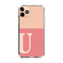 Slim Protection Case［ Original - initial two tone - U pink ］