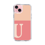 Slim Protection Case［ Original - initial two tone - U pink ］
