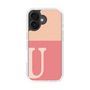 Slim Protection Case［ オリジナル - initial two tone - U pink ］