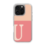 Slim Protection Case［ オリジナル - initial two tone - U pink ］