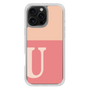 Slim Protection Case［ オリジナル - initial two tone - U pink ］