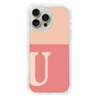 Slim Protection Case［ オリジナル - initial two tone - U pink ］