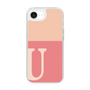 Slim Protection Case［ Original - initial two tone - U pink ］