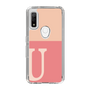 Slim Protection Case［ Original - initial two tone - U pink ］