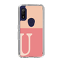 Slim Protection Case［ Original - initial two tone - U pink ］