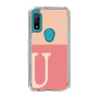 Slim Protection Case［ Original - initial two tone - U pink ］