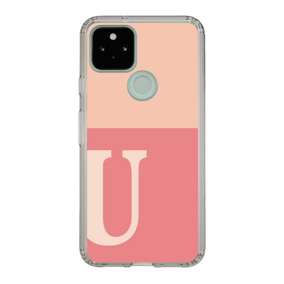 Slim Protection Case［ Original - initial two tone - U pink ］