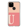 Slim Protection Case［ Original - initial two tone - U pink ］