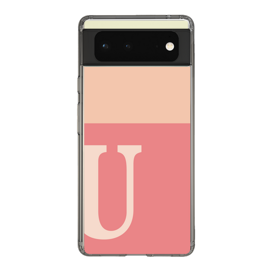 Slim Protection Case［ Original - initial two tone - U pink ］