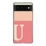 Slim Protection Case［ Original - initial two tone - U pink ］
