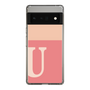 Slim Protection Case［ Original - initial two tone - U pink ］