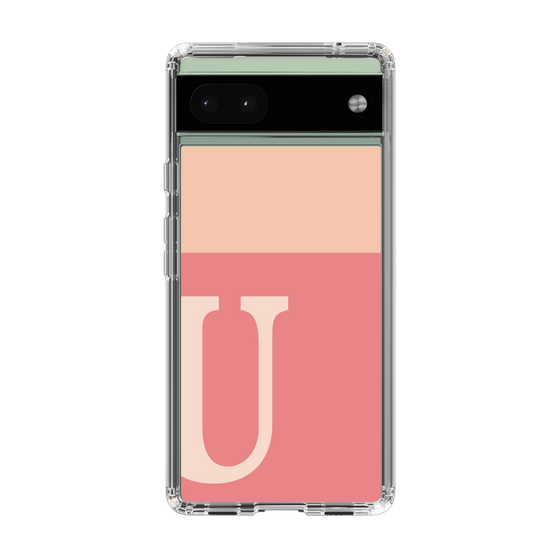 Slim Protection Case［ Original - initial two tone - U pink ］
