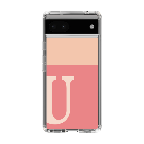 Slim Protection Case［ Original - initial two tone - U pink ］