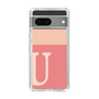 Slim Protection Case［ Original - initial two tone - U pink ］