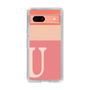 Slim Protection Case［ Original - initial two tone - U pink ］