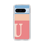 Slim Protection Case［ Original - initial two tone - U pink ］