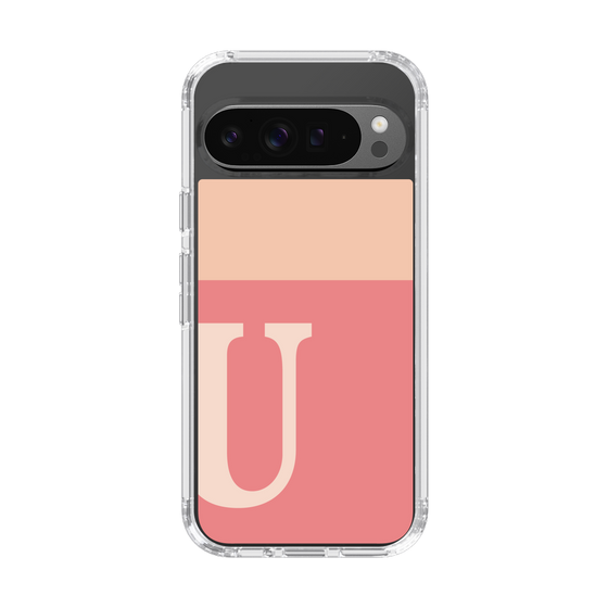 Slim Protection Case［ Original - initial two tone - U pink ］