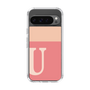 Slim Protection Case［ Original - initial two tone - U pink ］