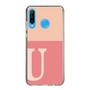 Slim Protection Case［ Original - initial two tone - U pink ］