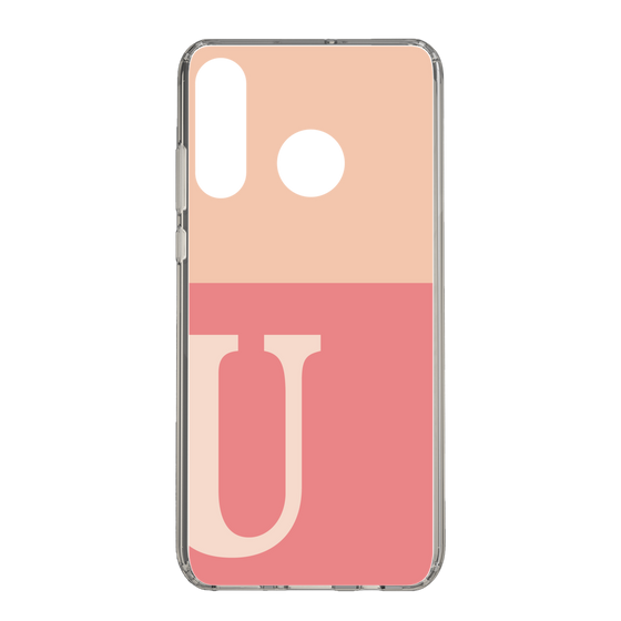Slim Protection Case［ Original - initial two tone - U pink ］