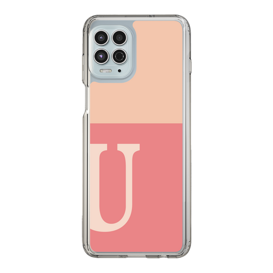 Slim Protection Case［ Original - initial two tone - U pink ］
