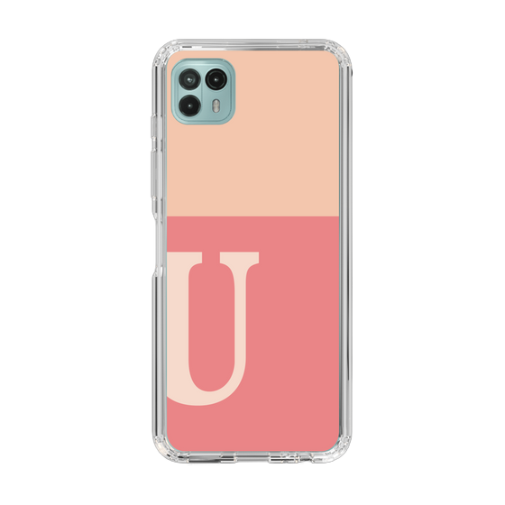 Slim Protection Case［ Original - initial two tone - U pink ］