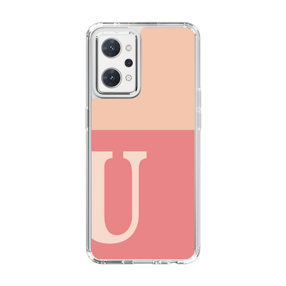 Slim Protection Case［ Original - initial two tone - U pink ］