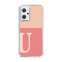Slim Protection Case［ Original - initial two tone - U pink ］