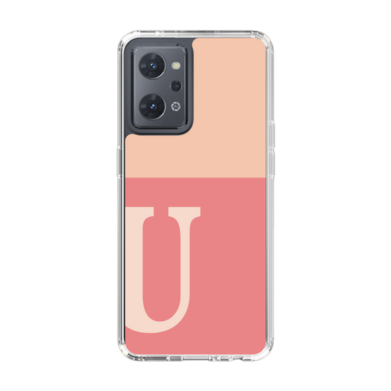 Slim Protection Case［ Original - initial two tone - U pink ］