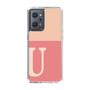 Slim Protection Case［ Original - initial two tone - U pink ］