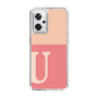 Slim Protection Case［ オリジナル - initial two tone - U pink ］