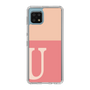 Slim Protection Case［ Original - initial two tone - U pink ］