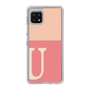 Slim Protection Case［ Original - initial two tone - U pink ］