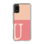Slim Protection Case［ Original - initial two tone - U pink ］