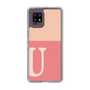 Slim Protection Case［ Original - initial two tone - U pink ］