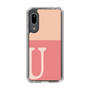 Slim Protection Case［ Original - initial two tone - U pink ］