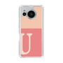 Slim Protection Case［ Original - initial two tone - U pink ］