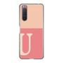 Slim Protection Case［ Original - initial two tone - U pink ］