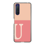 Slim Protection Case［ Original - initial two tone - U pink ］