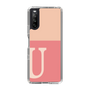 Slim Protection Case［ Original - initial two tone - U pink ］