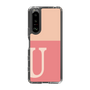 Slim Protection Case［ Original - initial two tone - U pink ］