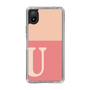 Slim Protection Case［ Original - initial two tone - U pink ］