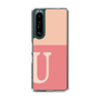 Slim Protection Case［ Original - initial two tone - U pink ］