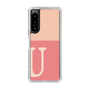 Slim Protection Case［ Original - initial two tone - U pink ］