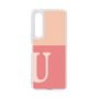 Slim Protection Case［ Original - initial two tone - U pink ］