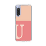 Slim Protection Case［ Original - initial two tone - U pink ］