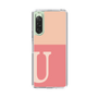 Slim Protection Case［ Original - initial two tone - U pink ］